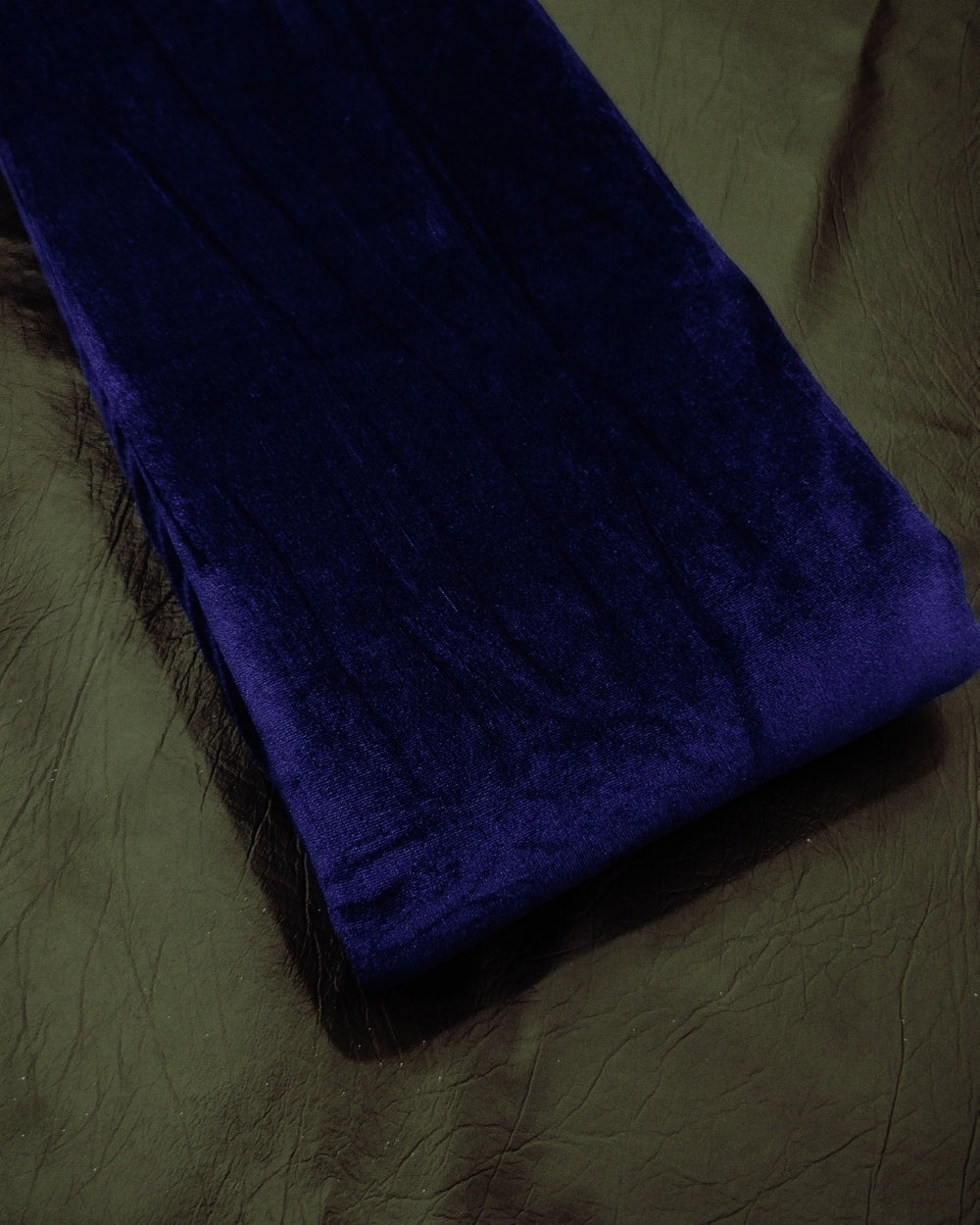 Plain Velvet Navy Blue Colour 60 Inches Width