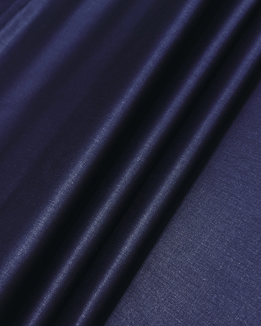 Plain Glaze-Cotton Navy Blue Colour 42 Inches Width