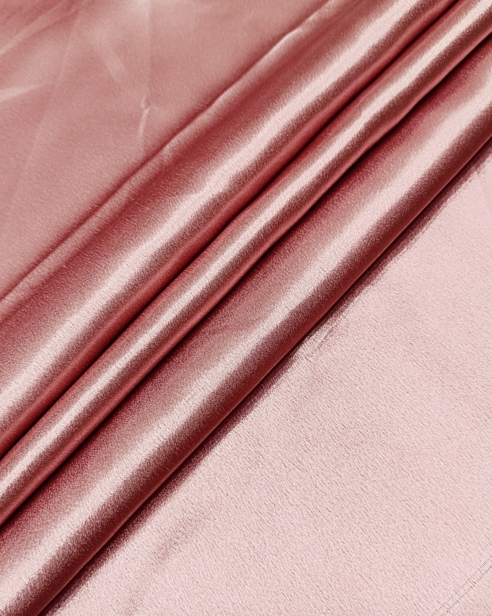 Plain German-Satin Primrose Petal Pink Colour 44 Inches Width