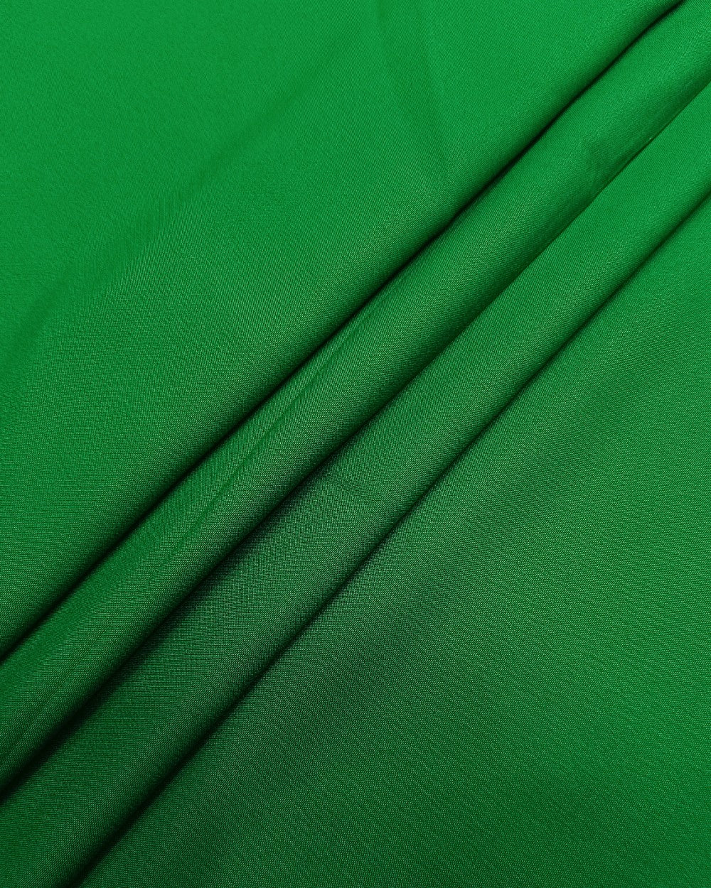 Plain Butter Crepe (American) Light Green Colour 42 Inches Width