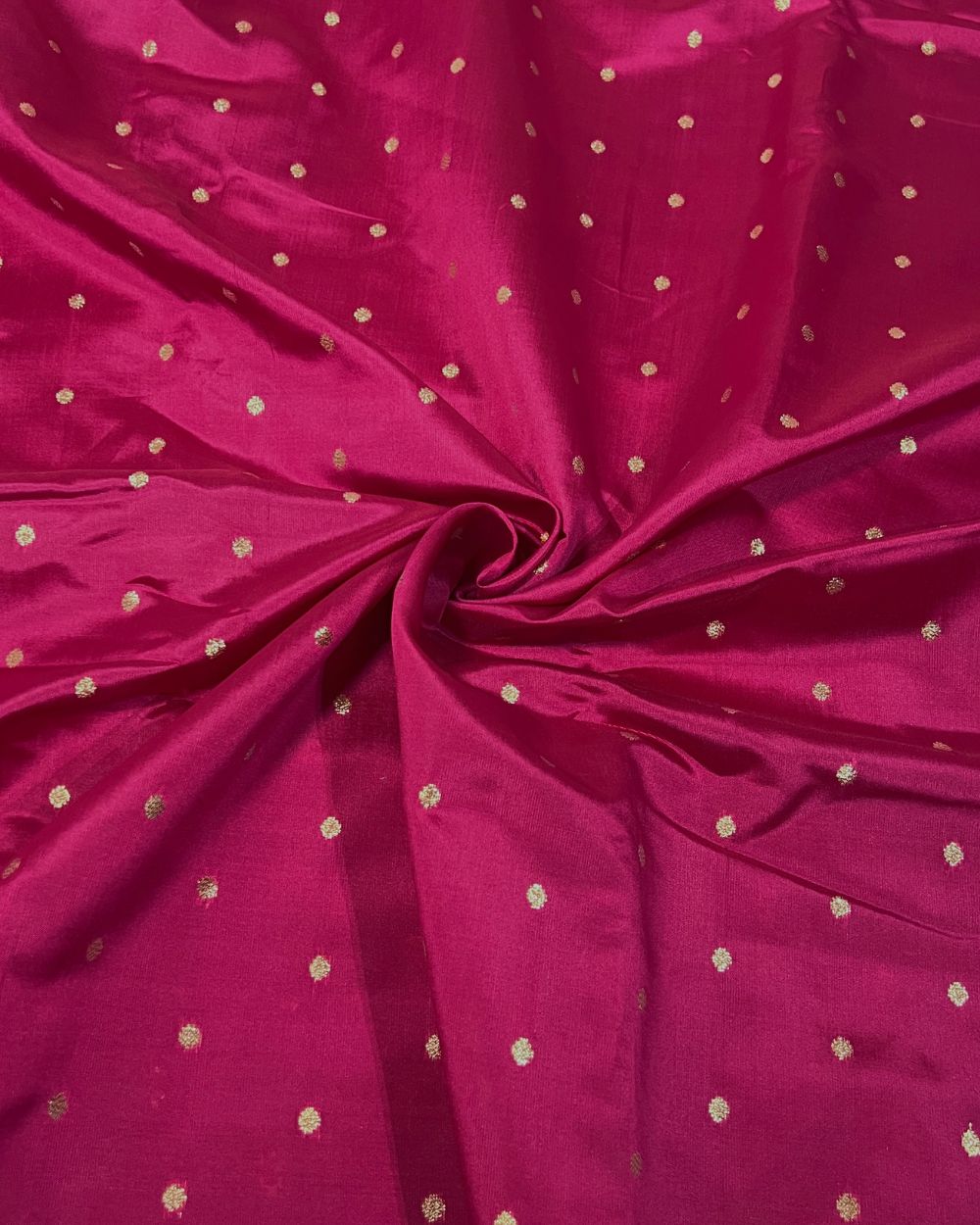 Taffeta Work Deep Dark Pink Colour 60 Inches Width