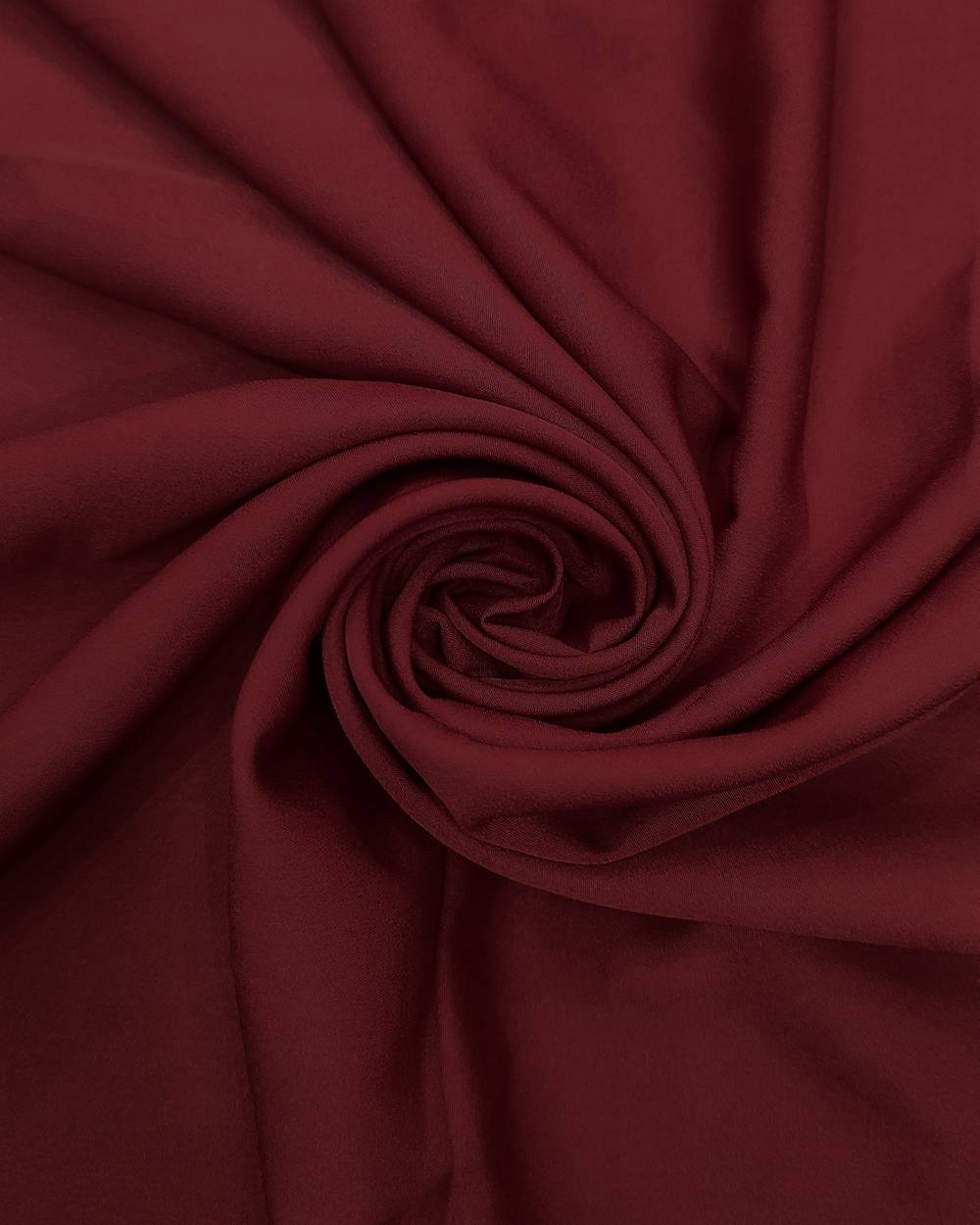 Plain Butter Crepe(American) Garnet Red Colour 42 Inches Width