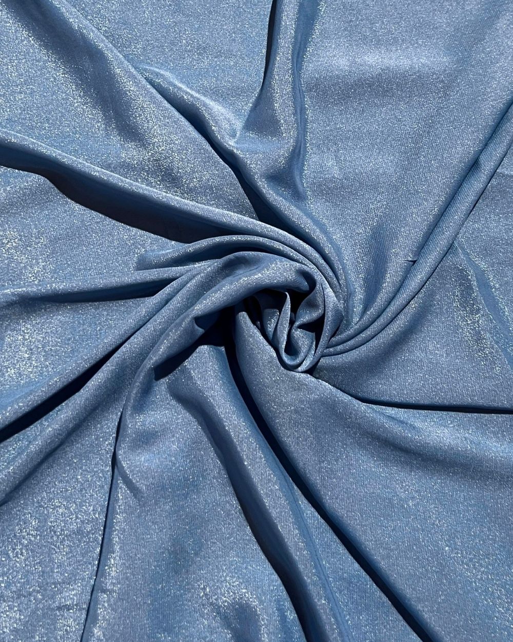 Plain Star Georgette Bluish Grey Colour 44 Inches Width