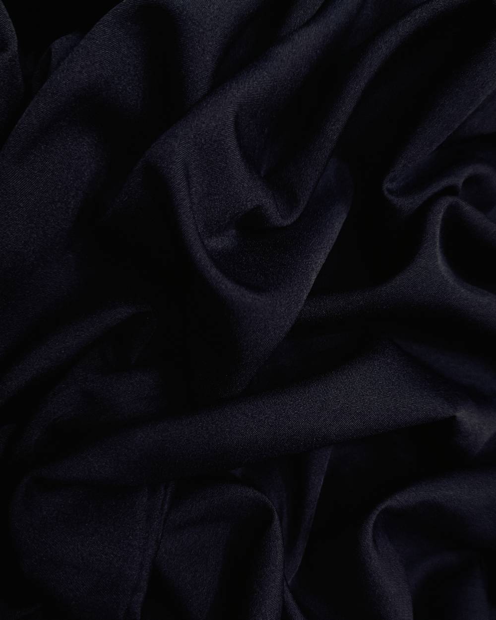 Plain Butter Crepe(American) Dark Grey Colour 42 Inches Width