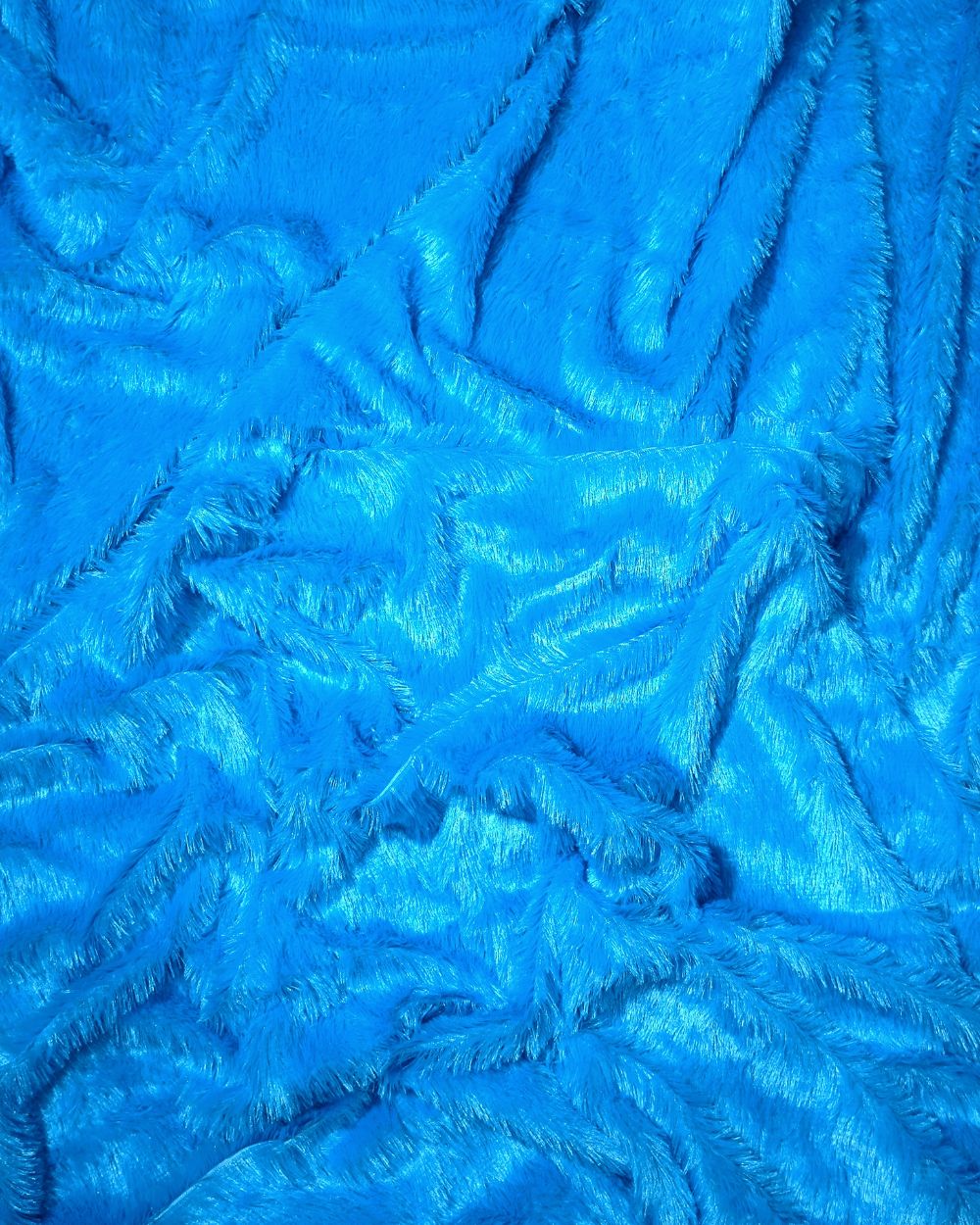 Imported Fur Sky Blue Colour 60 Inches Width