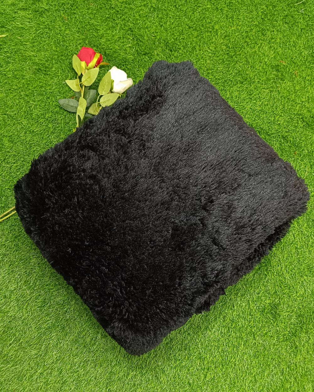 Imported Fur Black Colour 60 Inches Width