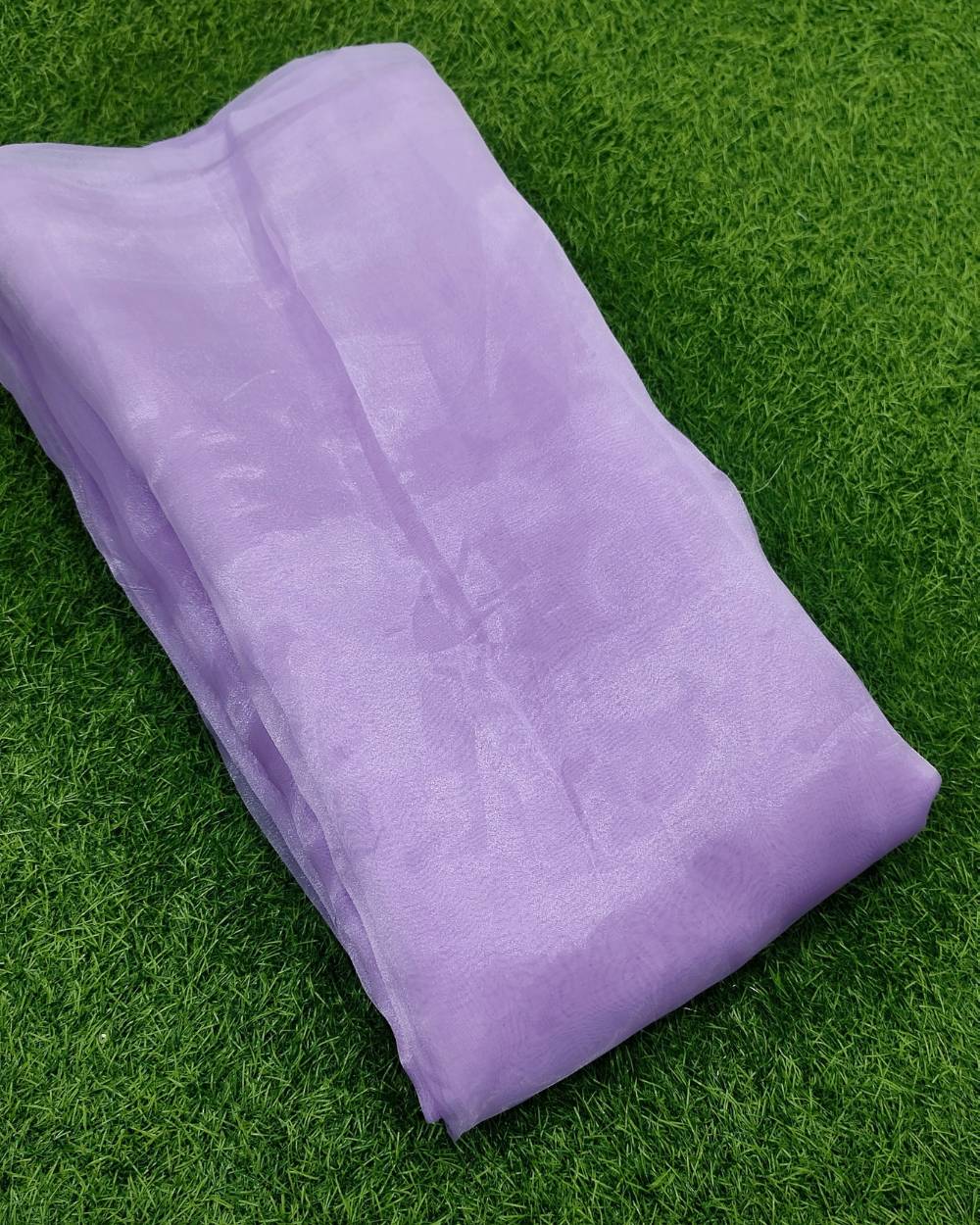 Plain Organza Lavender Colour 45 Inches Width