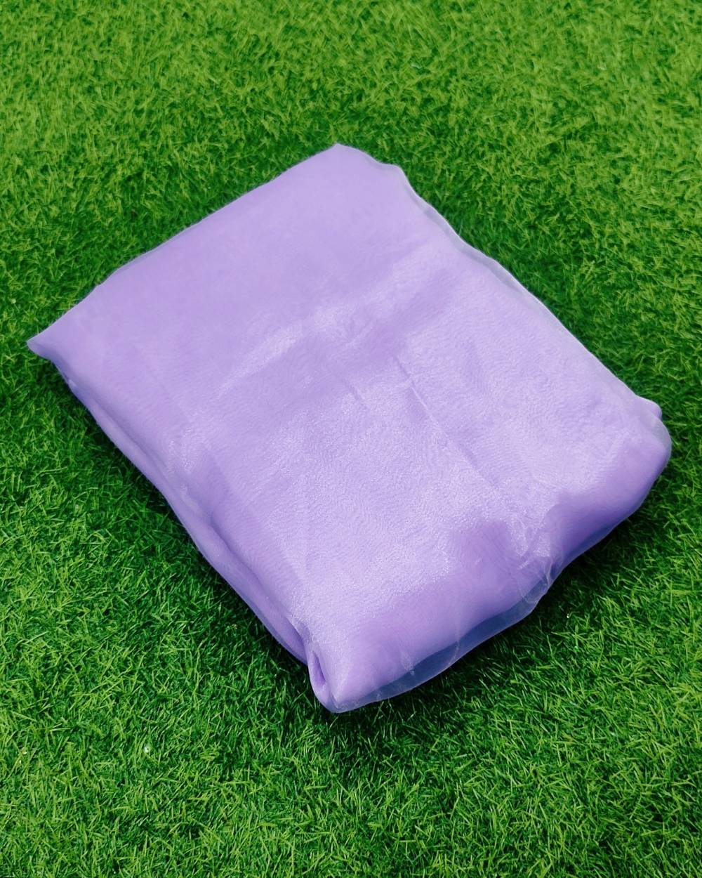 Plain Organza Lavender Colour 45 Inches Width