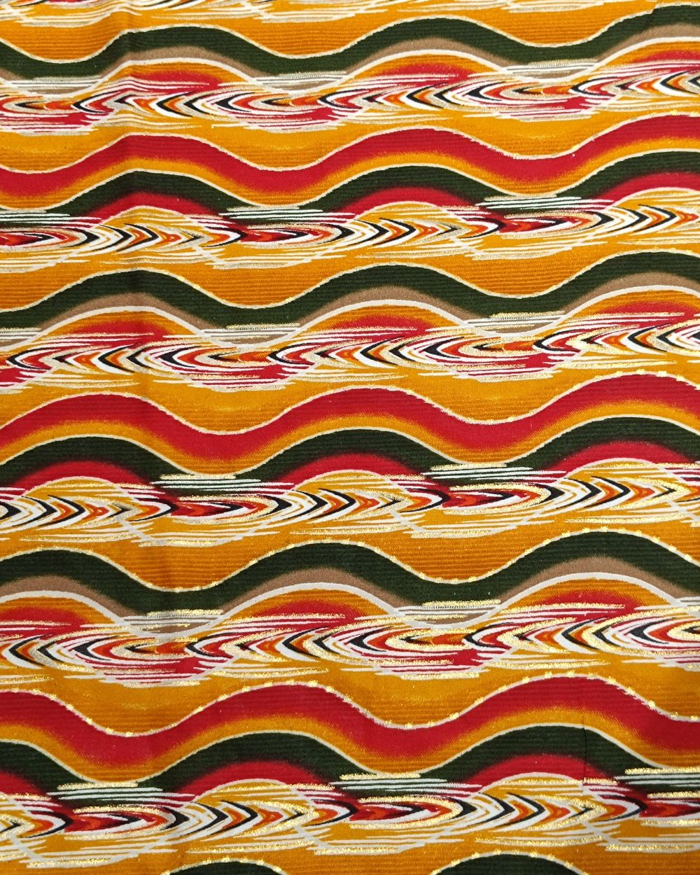 Rayon Foil Print Multicolour 42 Inches Width