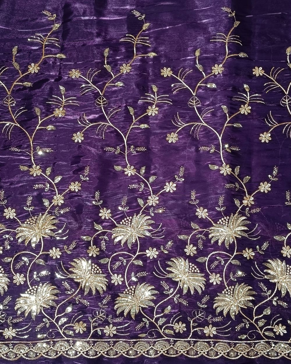 Jimmy Choo Work Dark Purple Colour 42 Inches Width