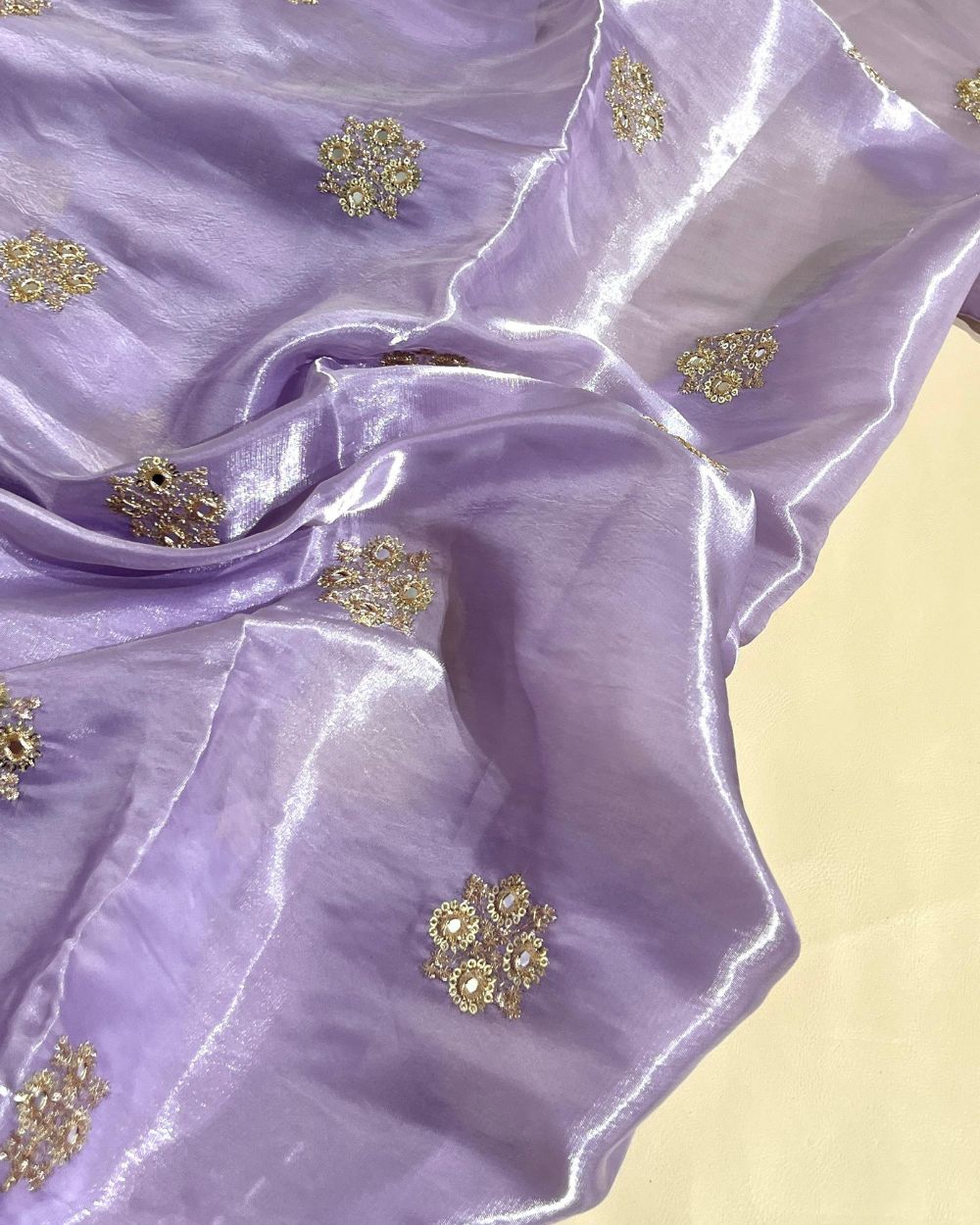 Jimmy Choo Work Lavender Colour 45 Inches Width