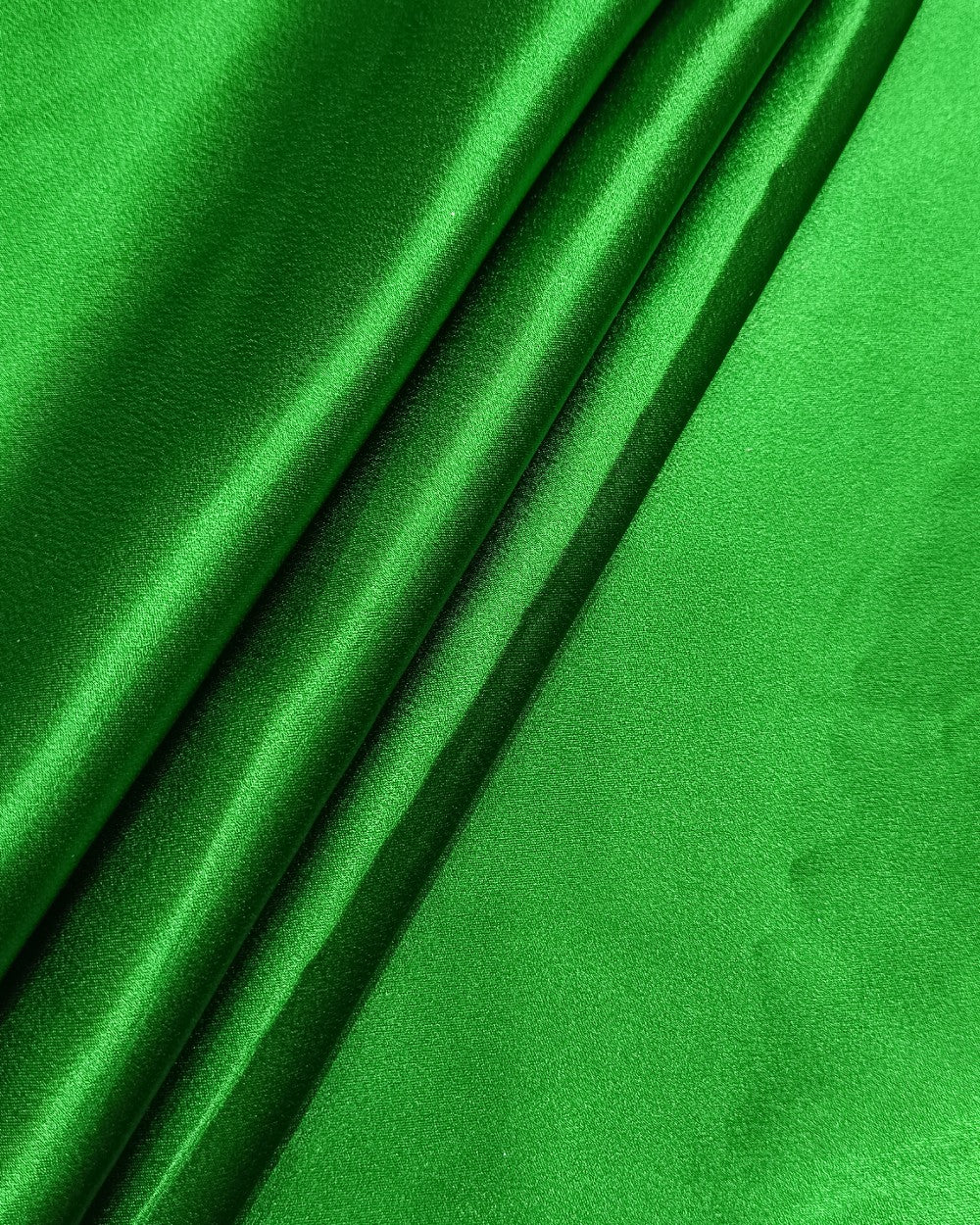 Plain German-Satin Leaf Green Colour 44 Inches Width