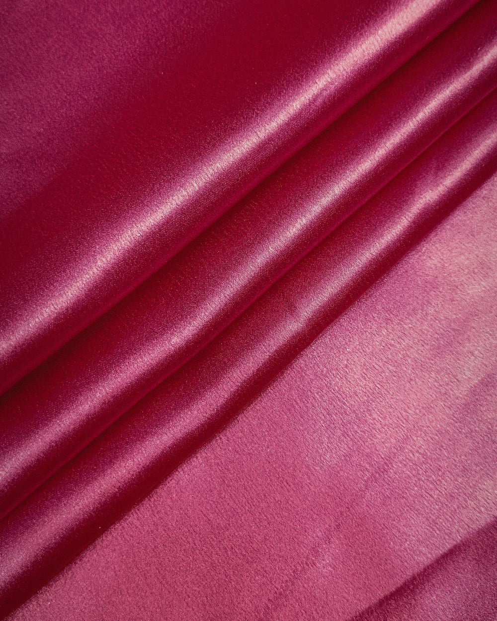 Plain German-Satin Ruby Pink Colour 44 Inches Width