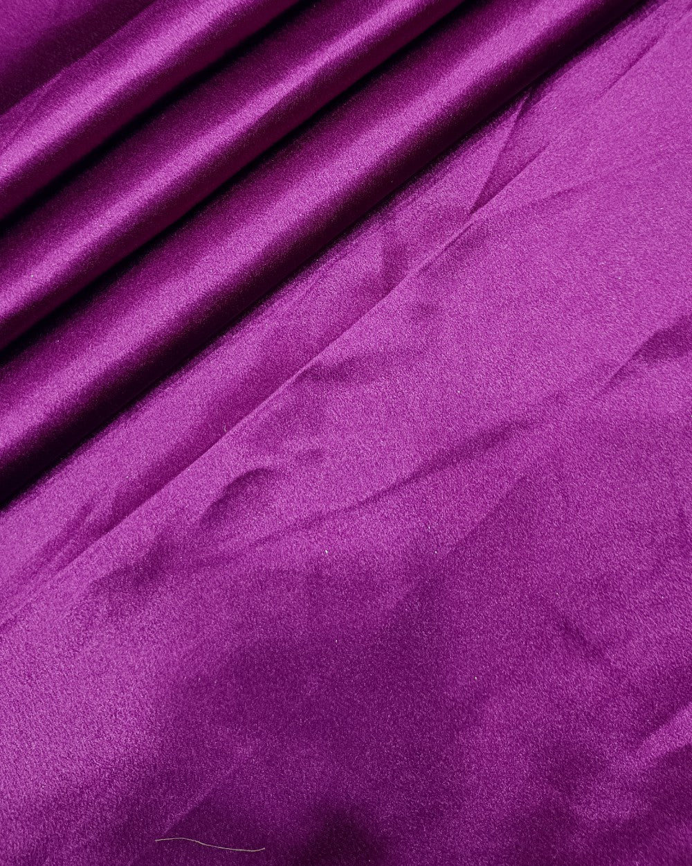 Plain German-Satin Plum Wine Colour 44 Inches Width