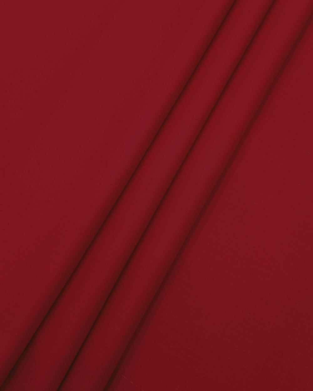 Plain Poplin-Cotton Red Colour 42 Inches Width