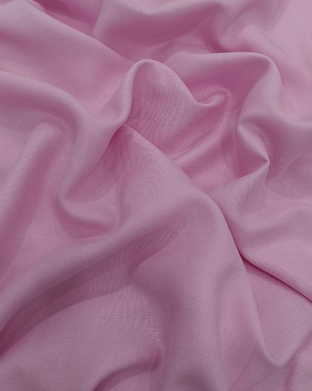 Plain Rayon-cotton Baby Pink Colour 44 Inches Width