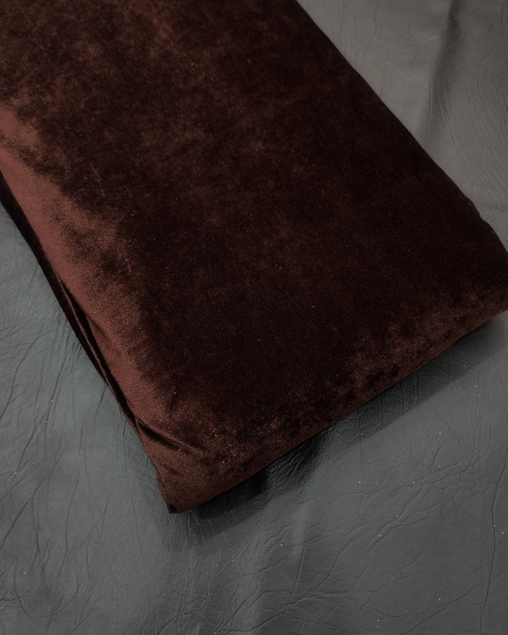 Plain Velvet Coffee Colour 60 Inches Width