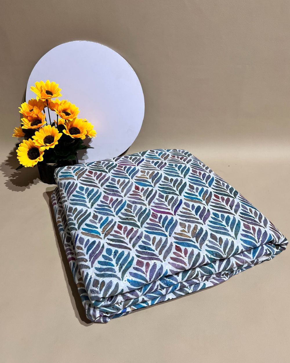 Printed Hakoba Cotton Multicolor 44 Inches Width