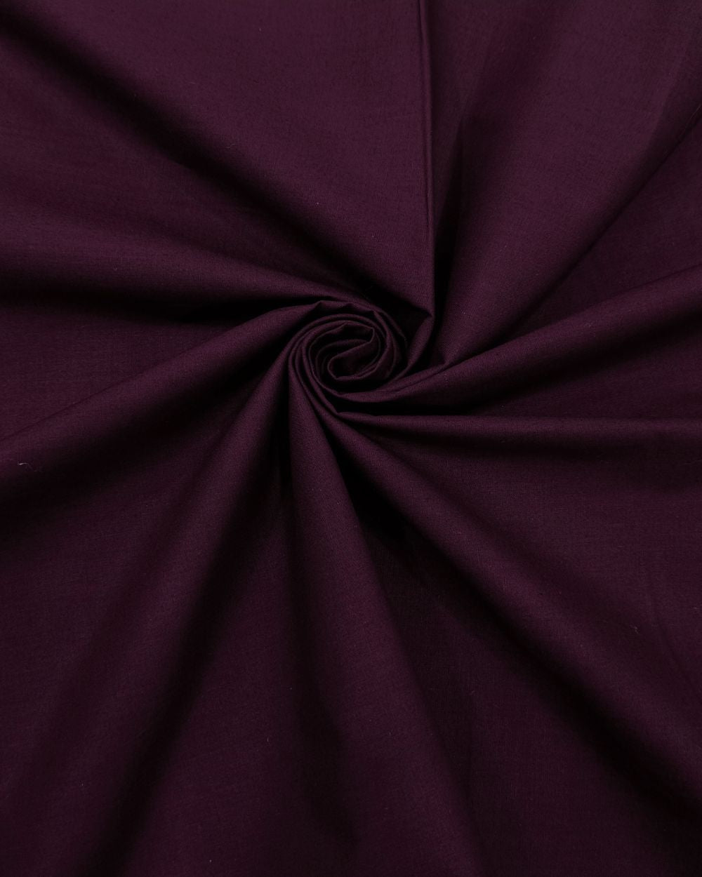 Plain Poplin-Cotton Dark Wine Colour 42 Inches Width