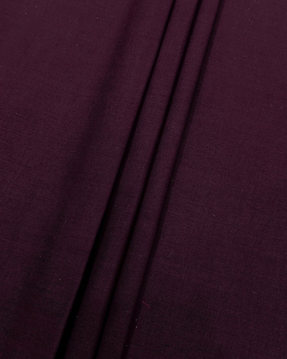 Plain Poplin-Cotton Dark Wine Colour 42 Inches Width