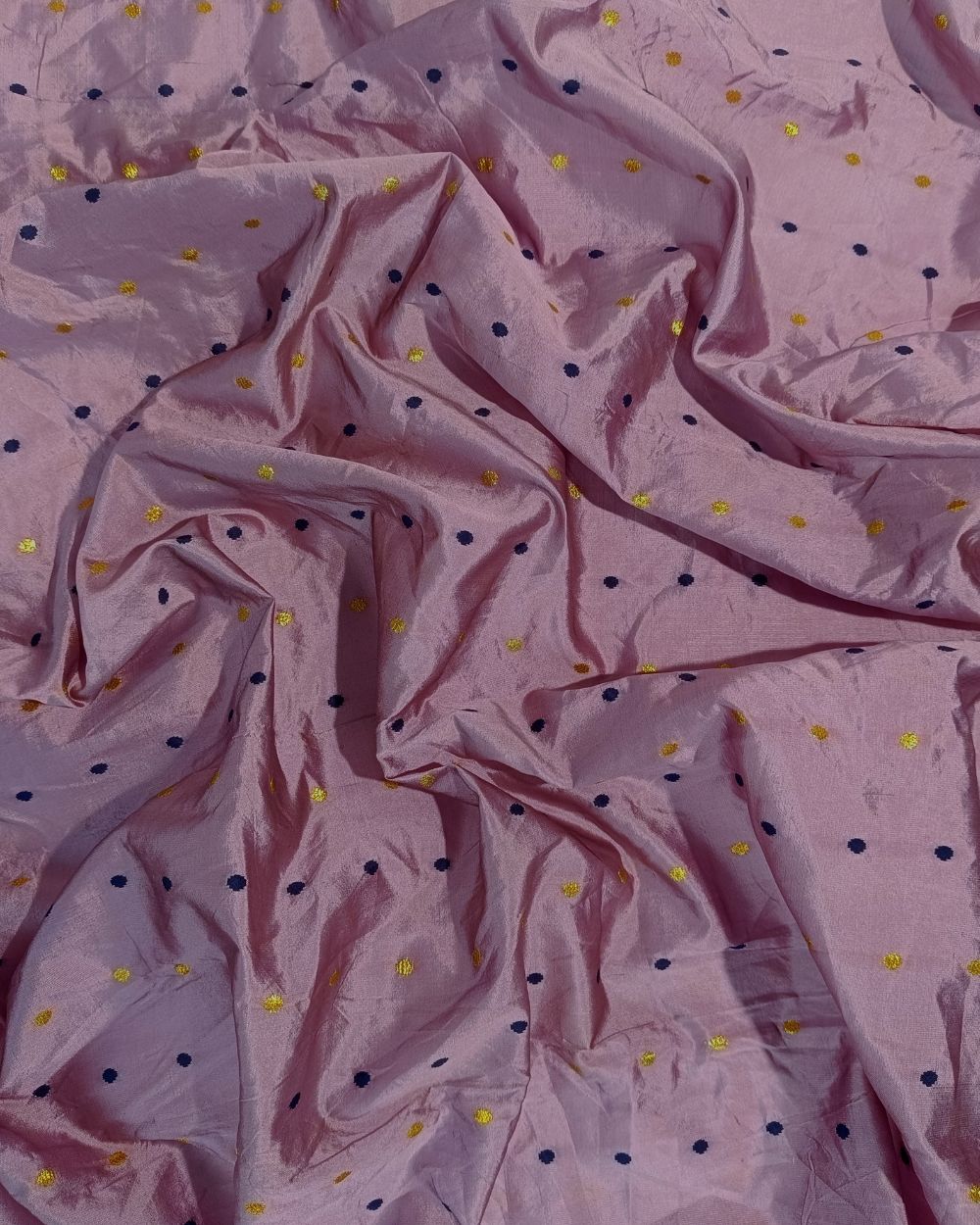 Taffeta Work Pastel Lavender Colour 60 Inches Width