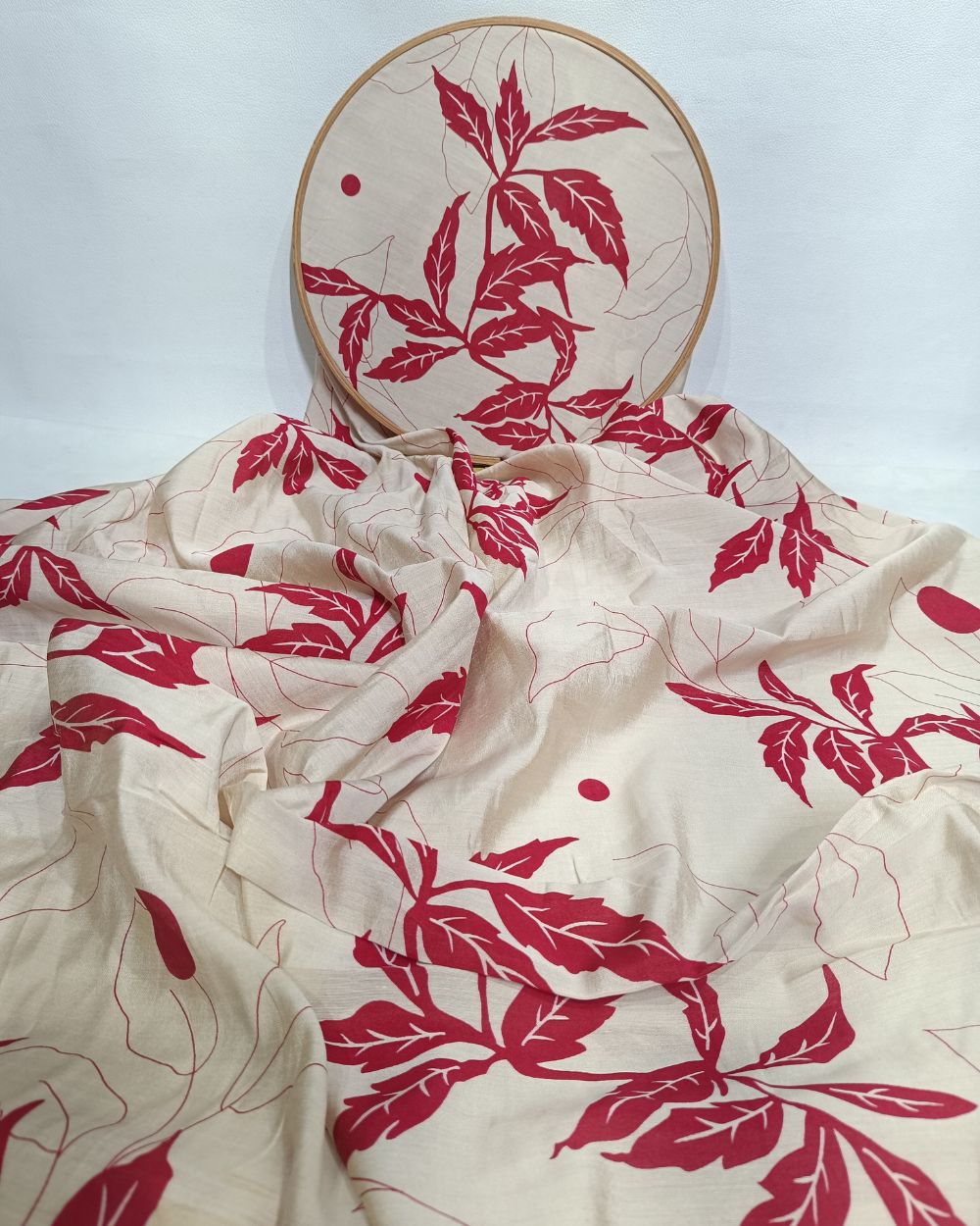 Printed Muslin Pink Colour 60 Inches Width
