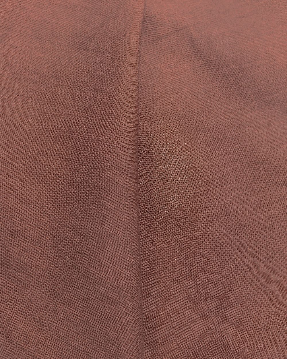 Plain Cotton Linen Brown Colour 44 Inches Width