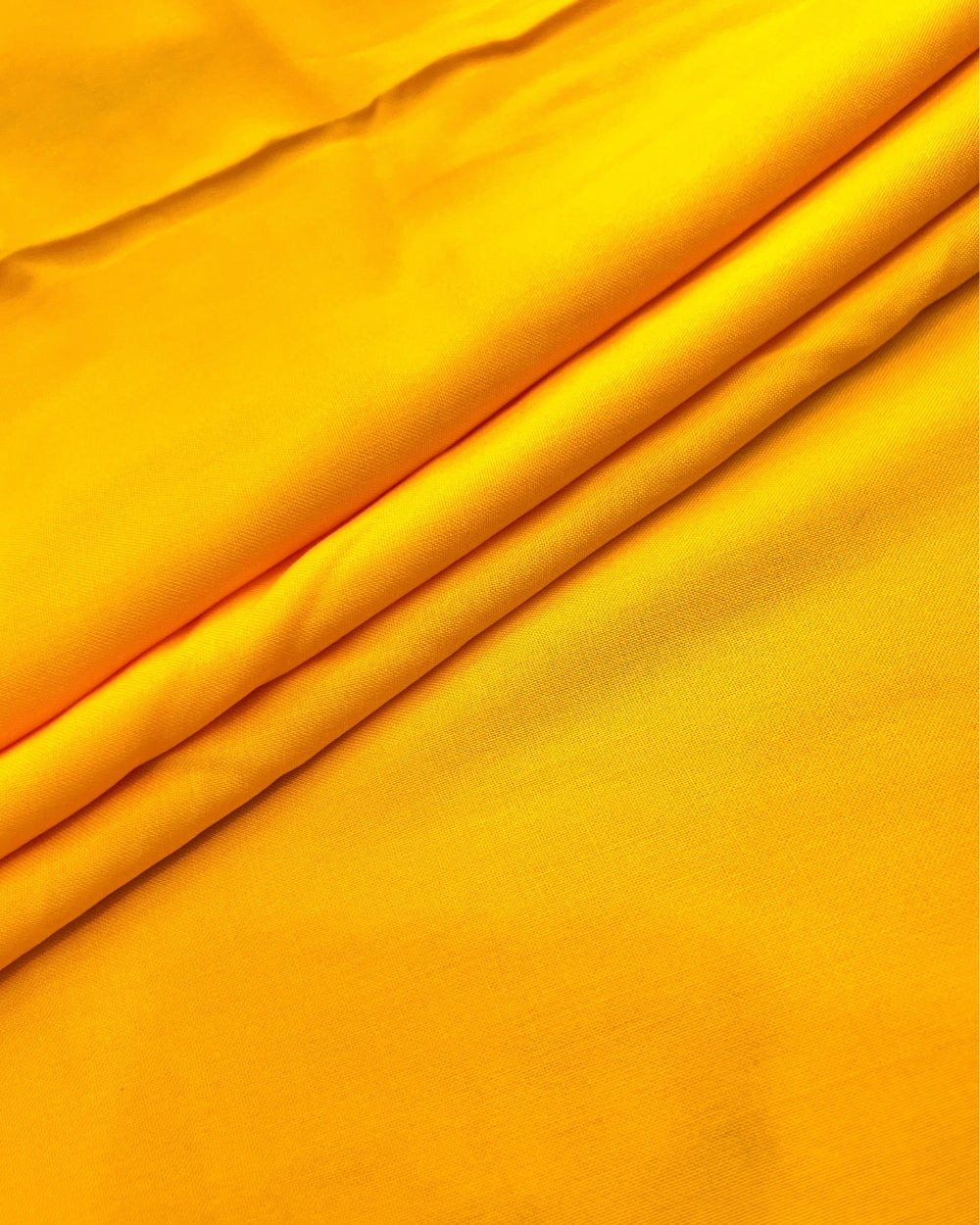 Plain Rayon-cotton Mango Yellow Colour 44 Inches Width