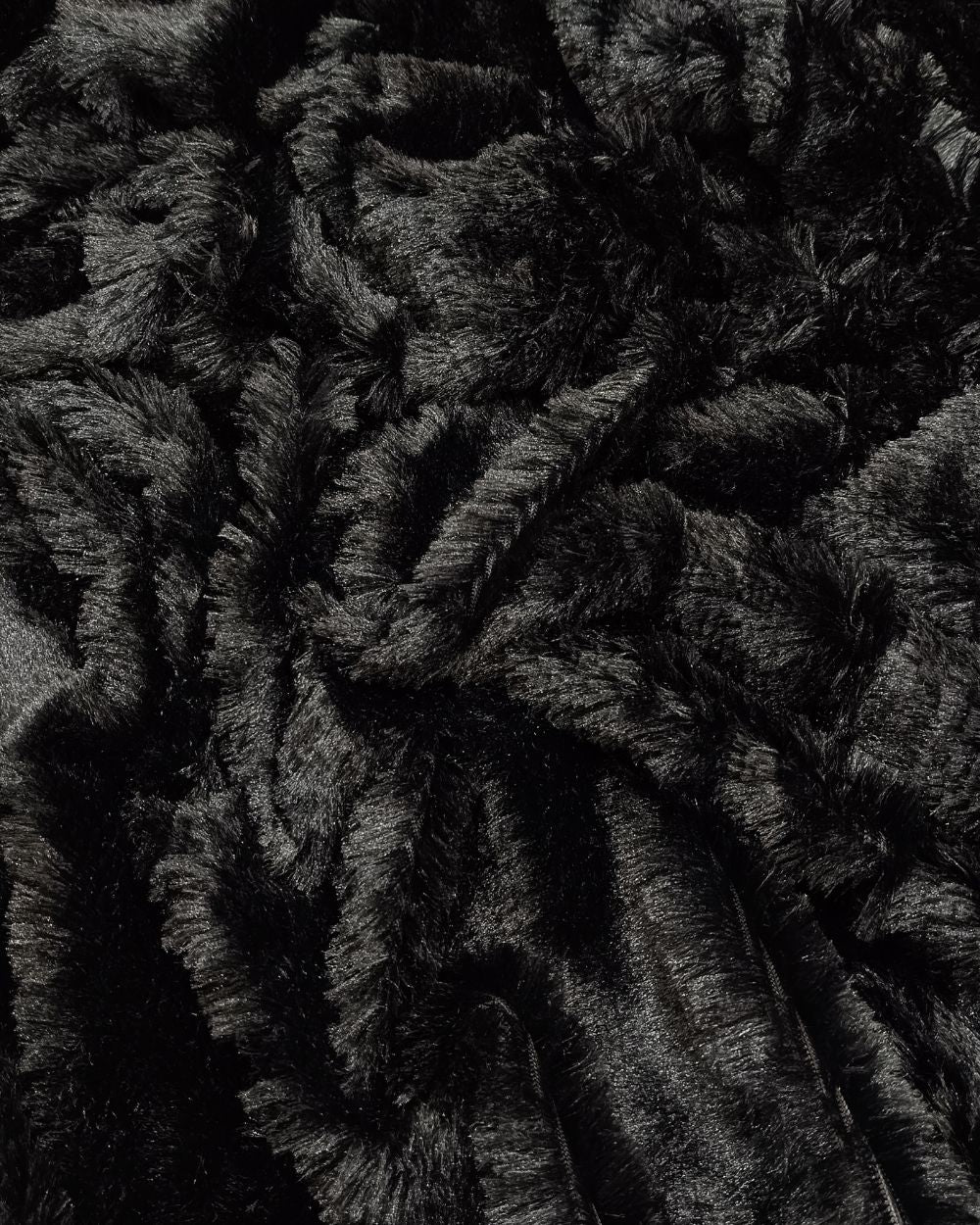 Imported Fur Black Colour 60 Inches Width