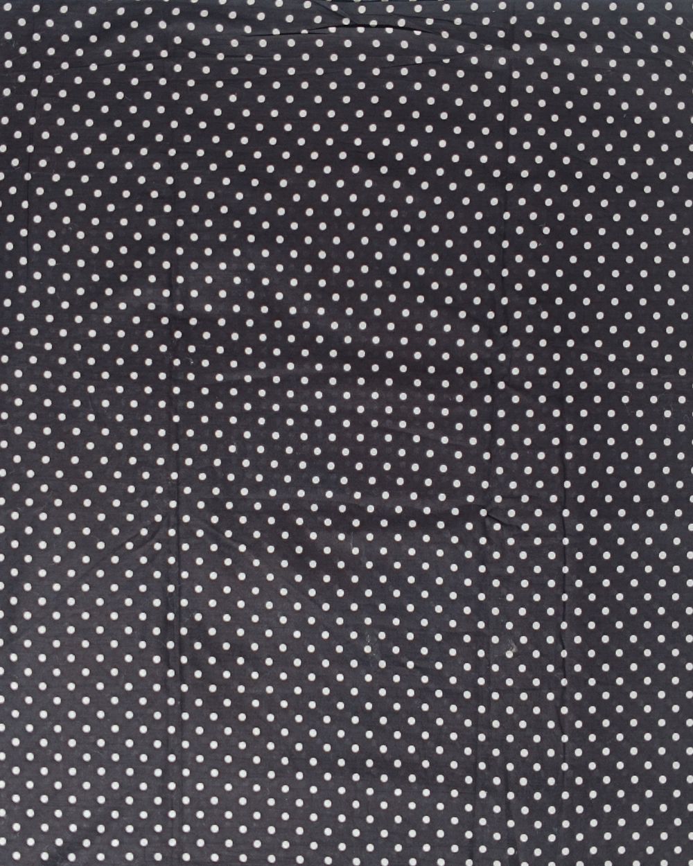 Hand Block Printed Cotton Monochrome Black Colour 42 Inches Width