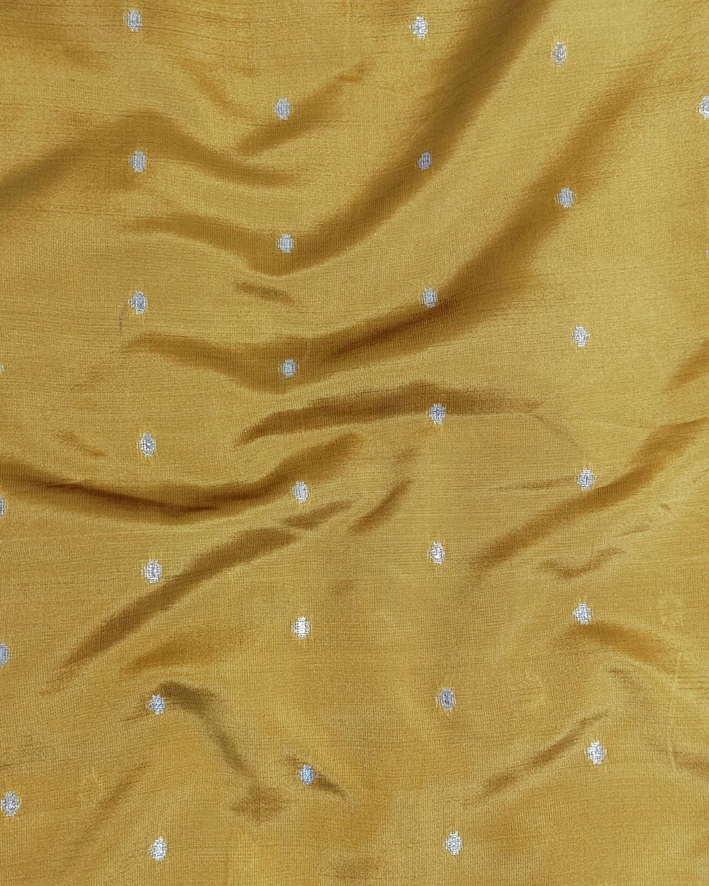 Taffeta Work Dark Mustard Yellow  Colour 60 Inches Width