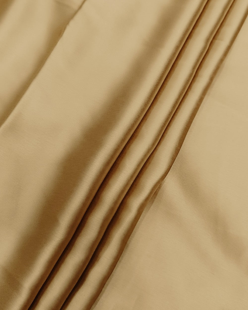 Plain Japan Satin Golden Colour 42 Inches Width