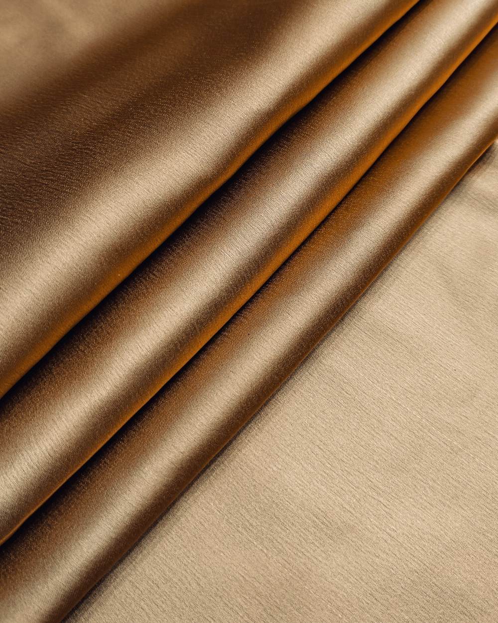 Plain Japan Satin Antique Gold Colour 42 Inches Width