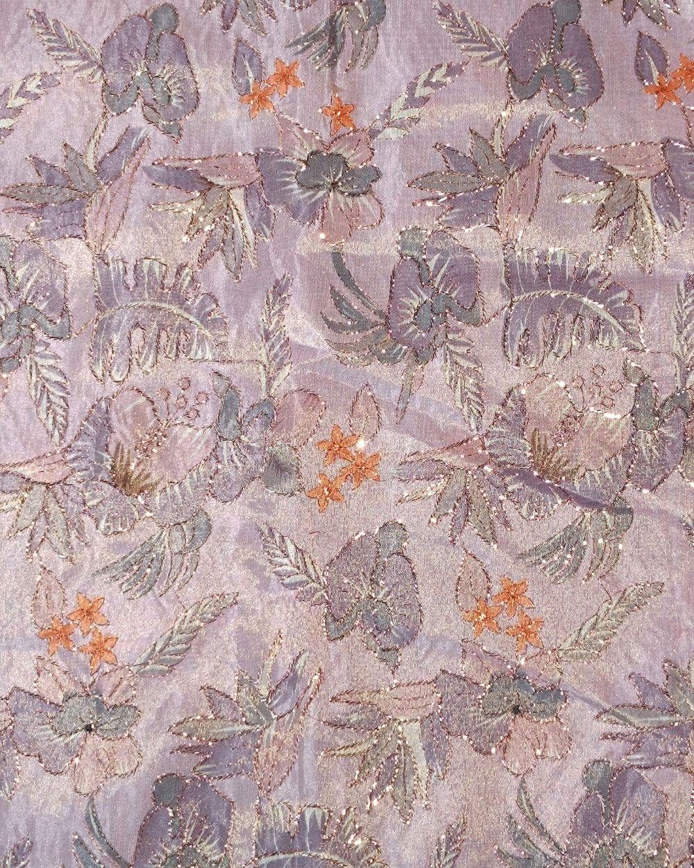 Cosmos Work Lavender Pink Colour 42 Inches Width