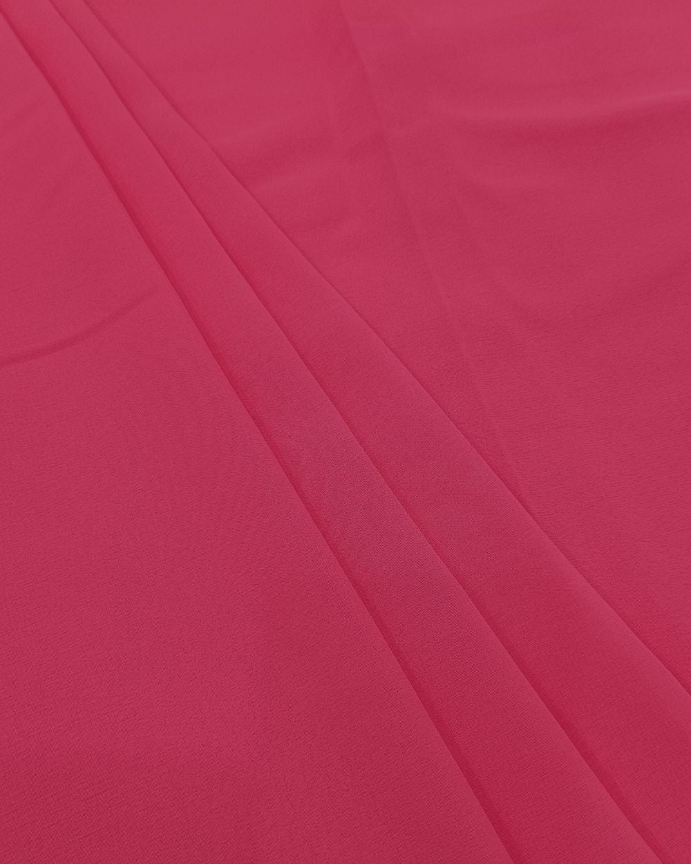 Plain Georgette Bubblegum Pink Colour 44 Inches Width