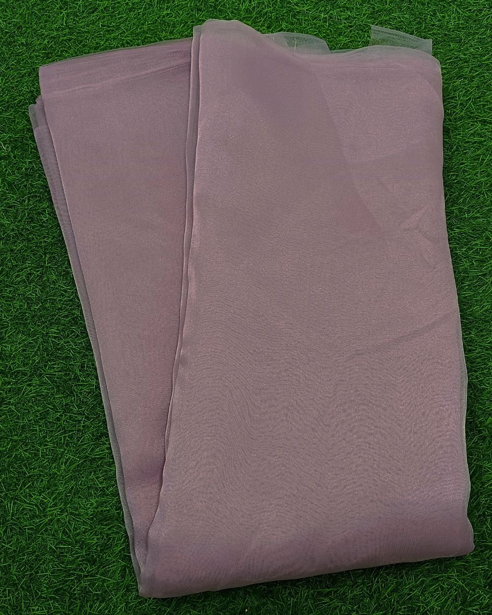 Plain Organza Light Purple Colour 45 Inches Width