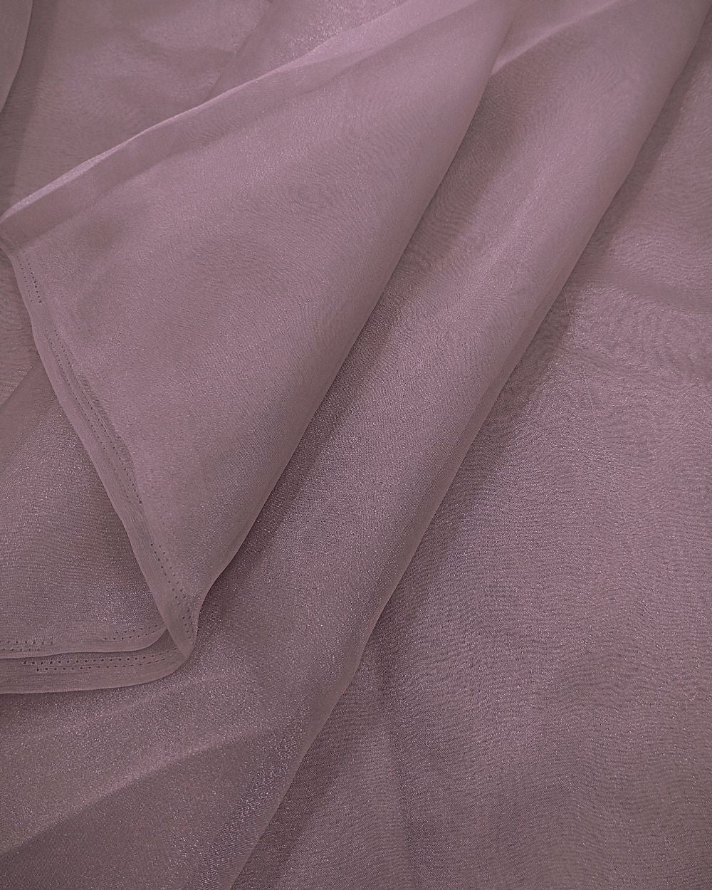 Plain Organza Light Purple Colour 45 Inches Width