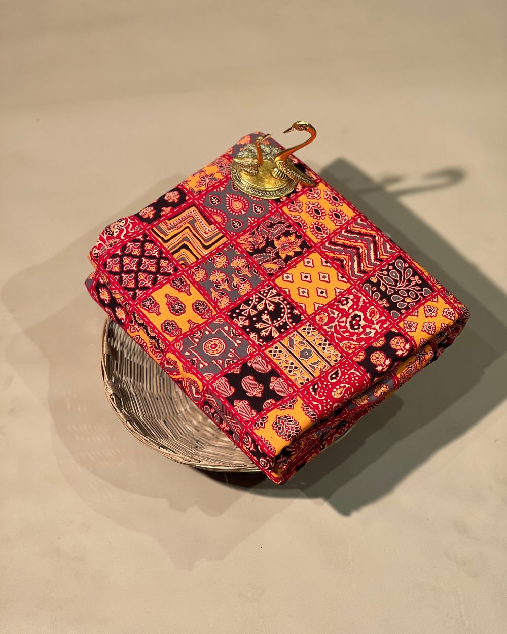 Printed Cotton Fabric Multicolor 42 Inches Width