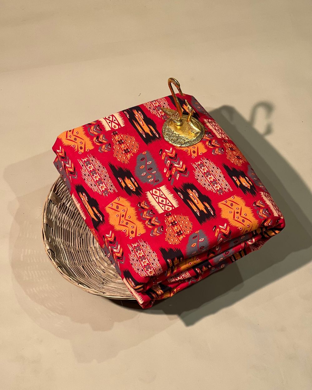 Printed Cotton Fabric Multicolor 42 Inches Width