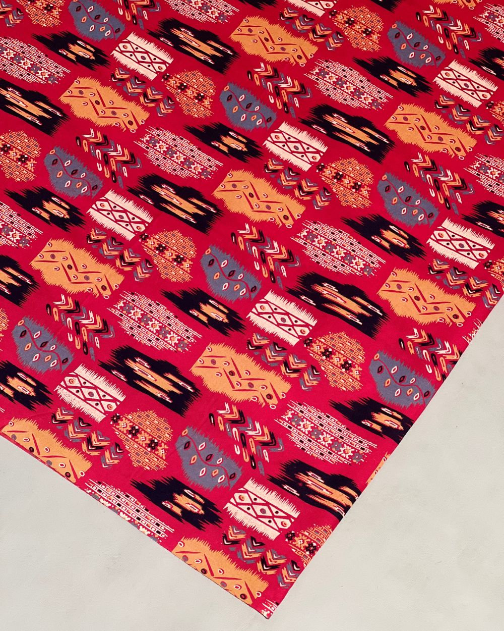 Printed Cotton Fabric Multicolor 42 Inches Width