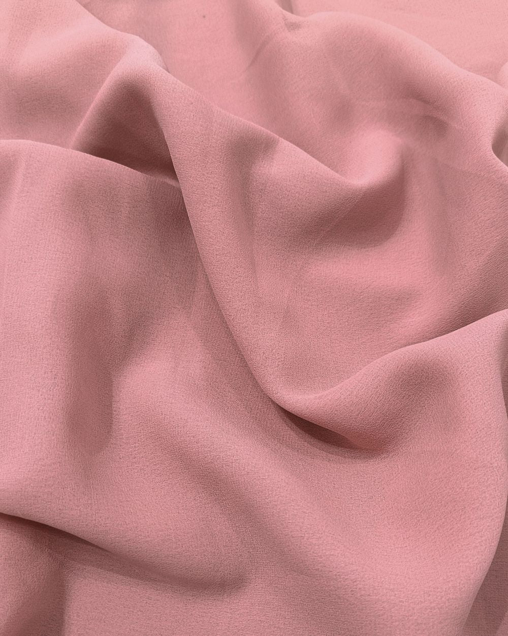 Plain Georgette Peach Pink Colour 44 Inches Width