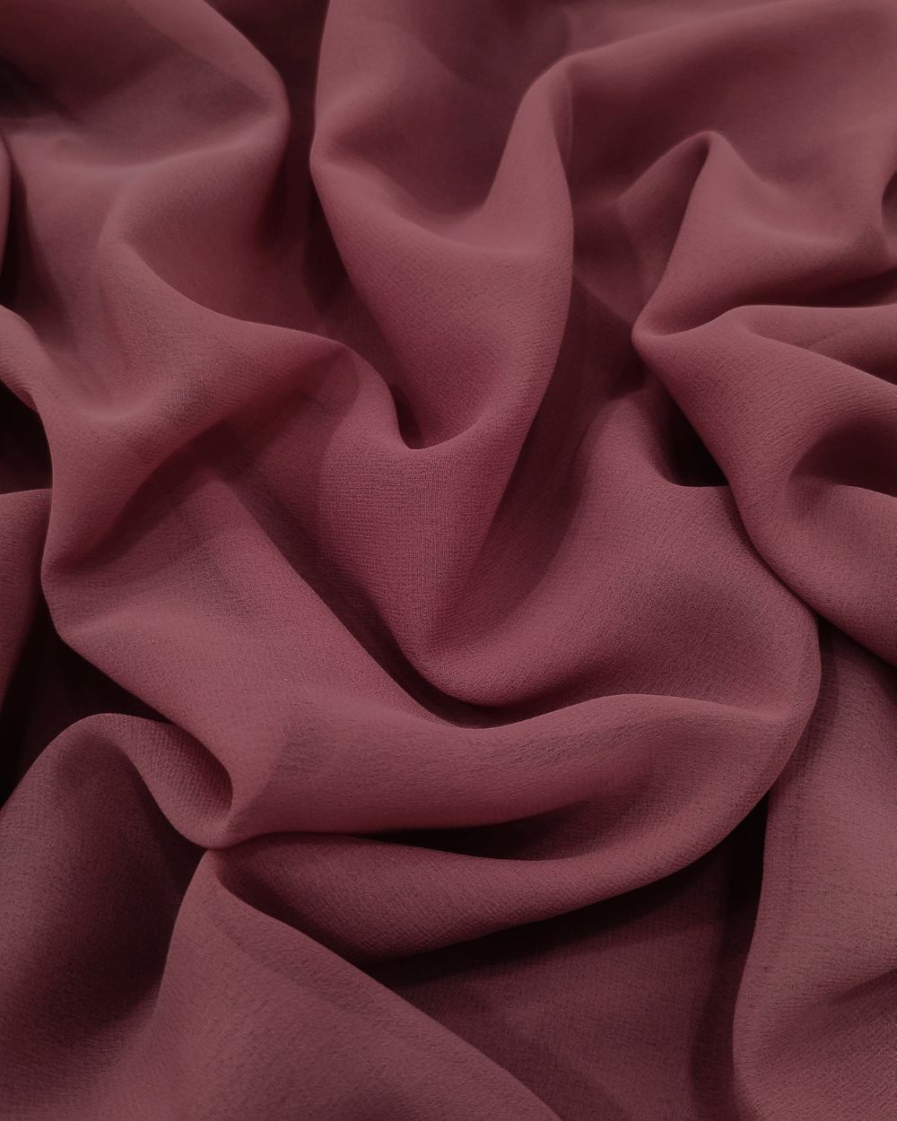 Plain Georgette Punch Pink Colour 44 Inches Width