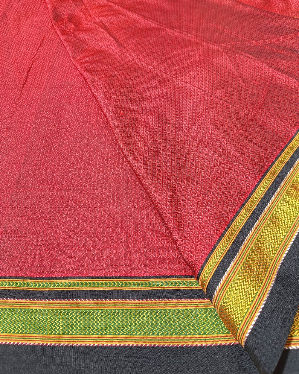 Cotton Khun Maroon Colour 36 Inches Width