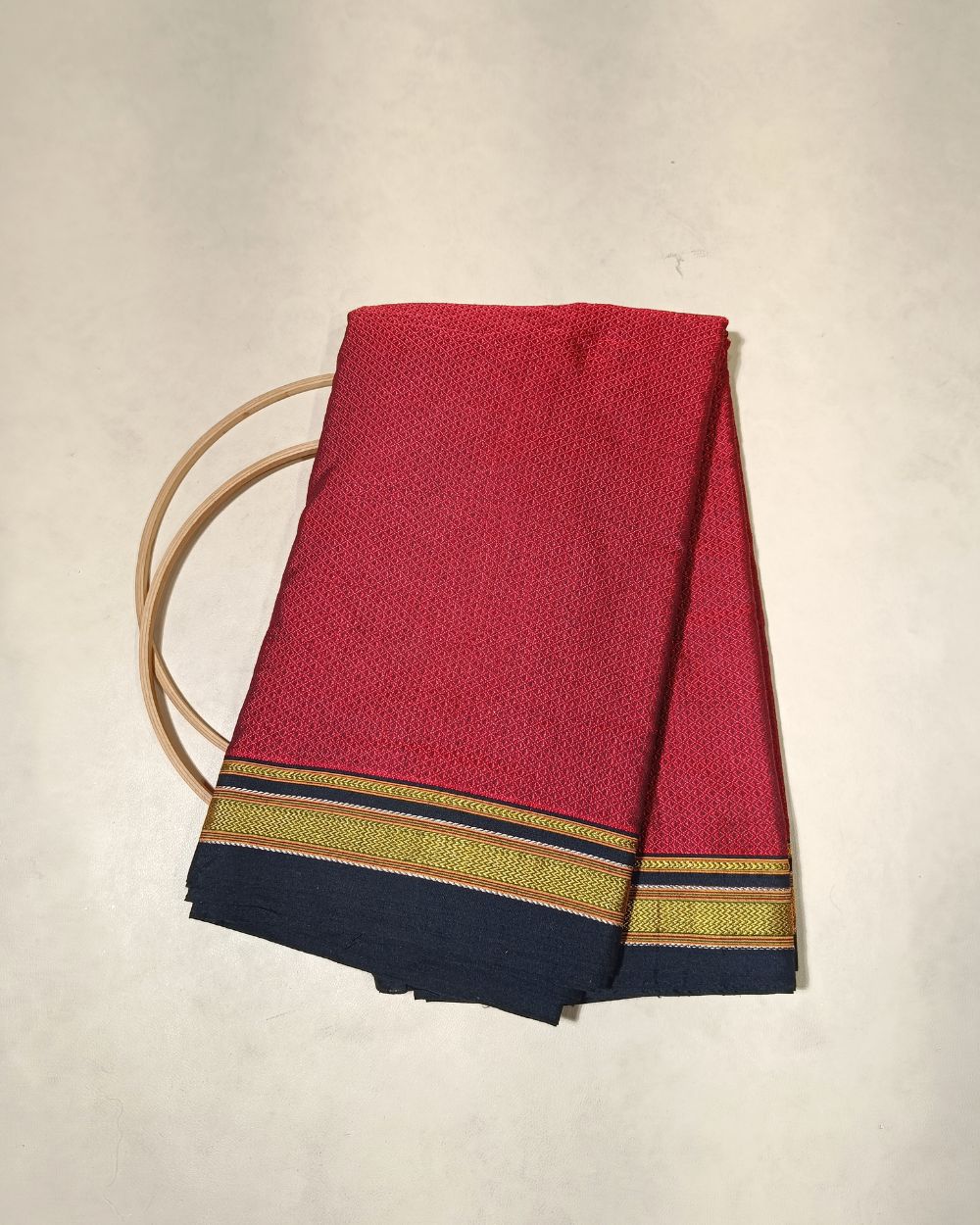 Cotton Khun Maroon Colour 36 Inches Width