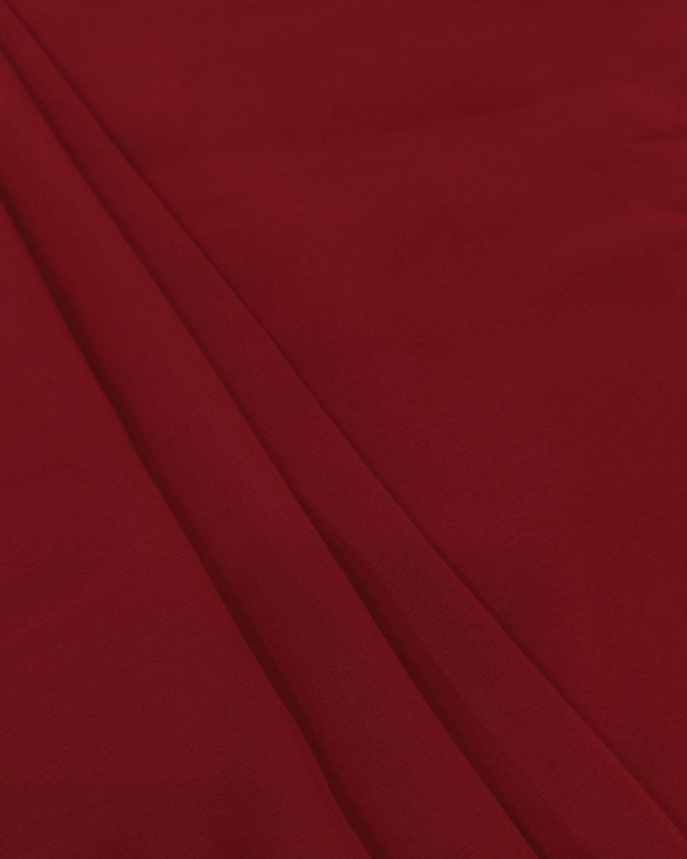 Plain Georgette Ketchup Red Colour 44 Inches Width