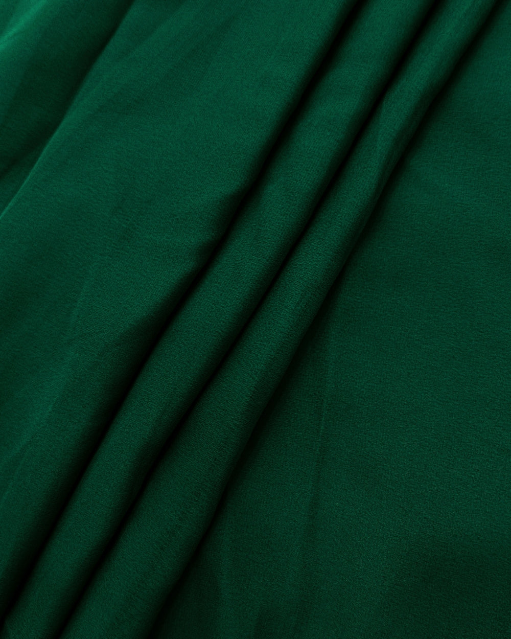 Plain Georgette Dark Green Colour 44 Inches Width