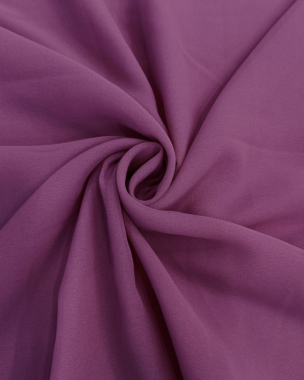 Plain Georgette Wild Orchid Pink Colour 44 Inches Width
