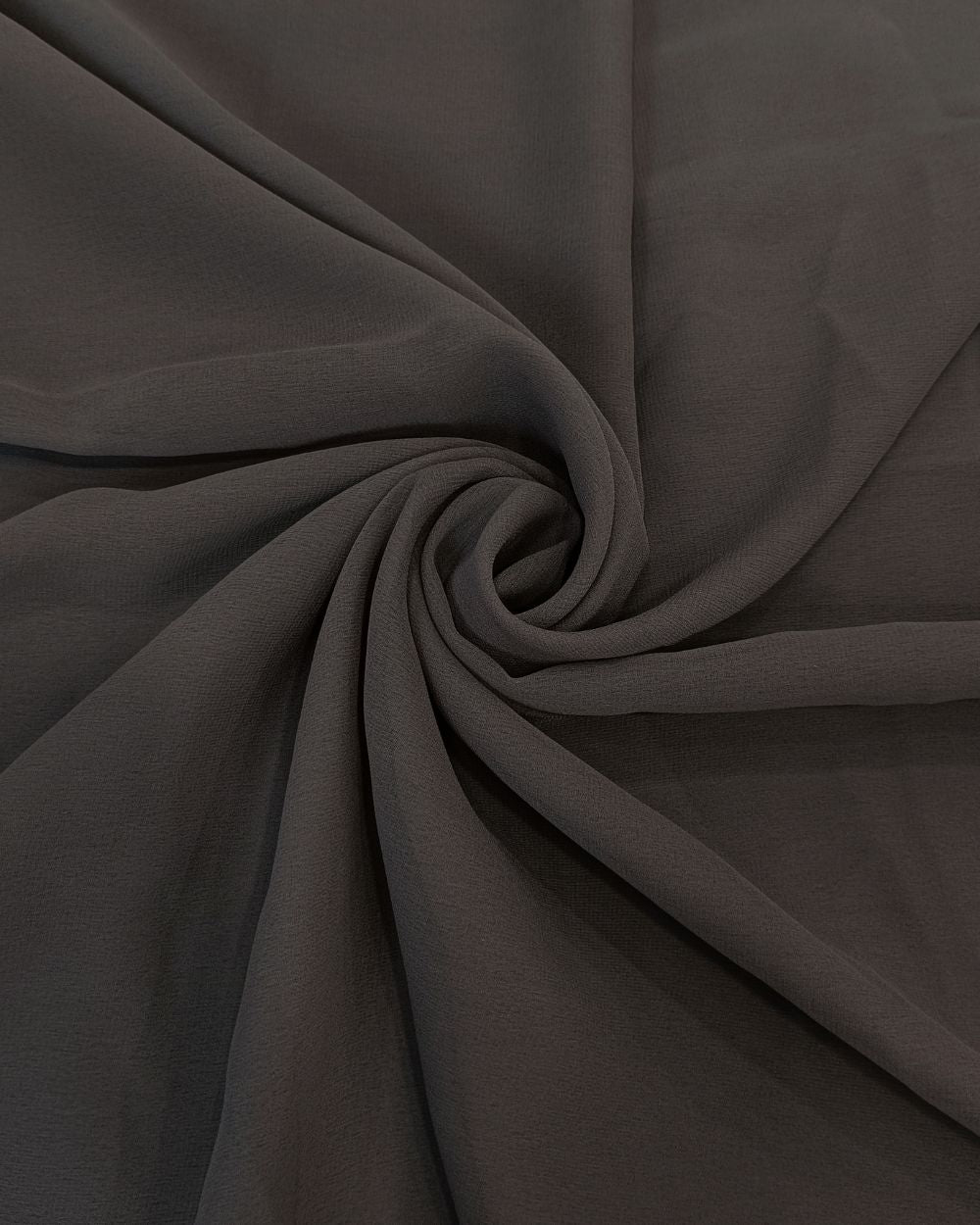 Plain Georgette Stone Grey Colour 44 Inches Width