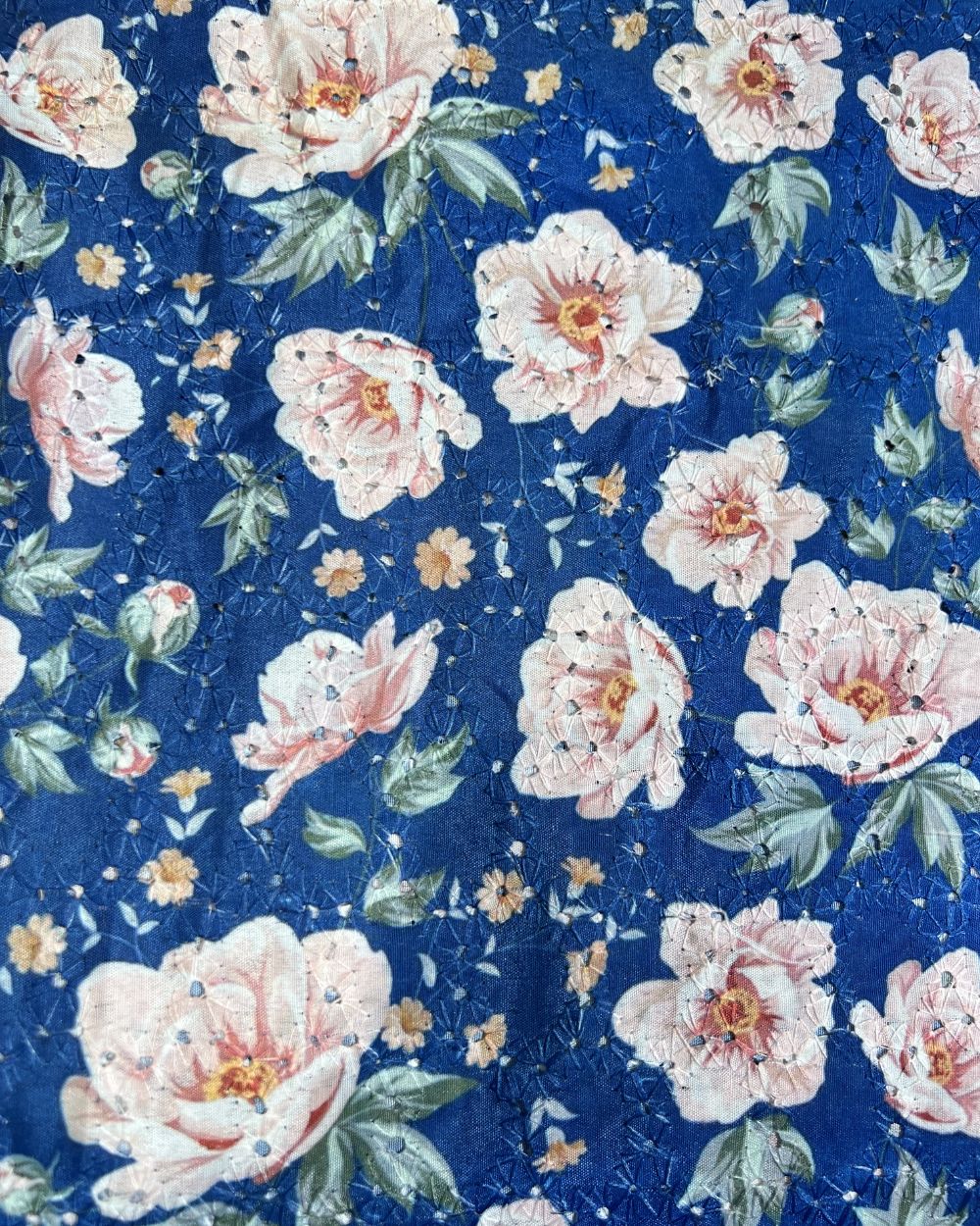 Printed Hakoba Cotton Kerosene Colour 42 Inches Width
