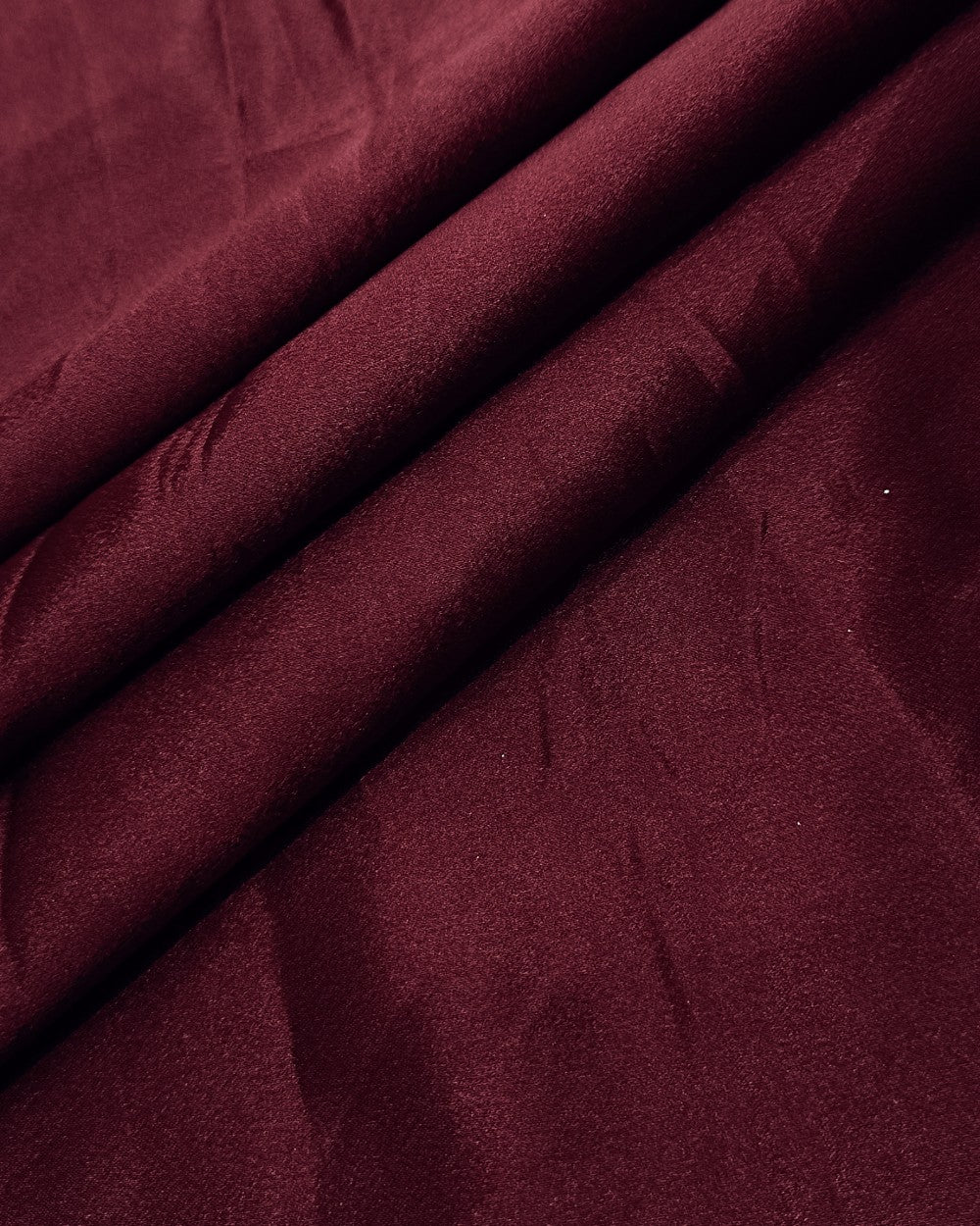 Plain German-Satin Dark Maroon Colour 44 Inches Width